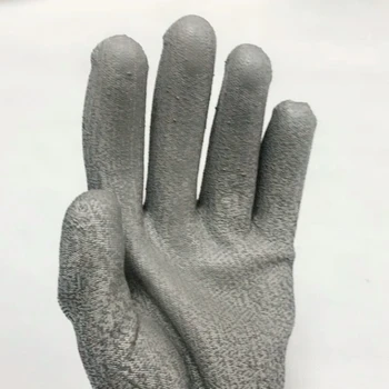 Ръкавици със защита от порязване, защитни ръкавици за строителството, ръкавици от нитрилового латекс с антиоксидантна полиуретанова боя с покритие, предпазни ръкавици за защита от порязване 5-то ниво